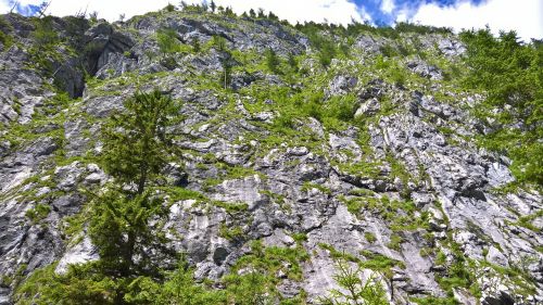 rock wall alpine