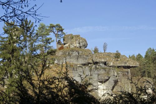 rock nature landscape