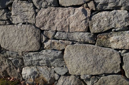 rock stone wall