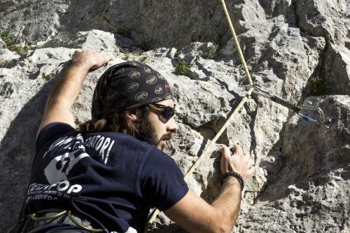 rock climbing climber