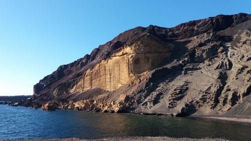 rock sea summer