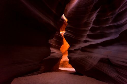 rock formation antelope canyon
