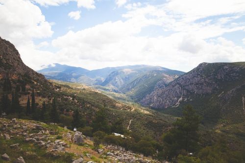 rock mountain valley