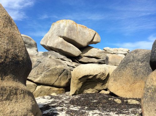 rock beach brittany