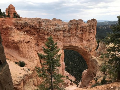 rock formation arch