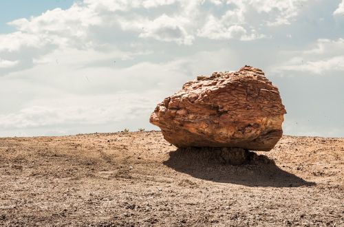 rock nature sand