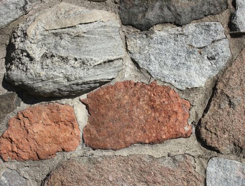 rock wall stones