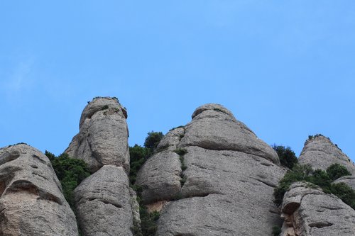 rock  montserrat  mountains