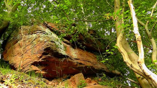 rock steep stone