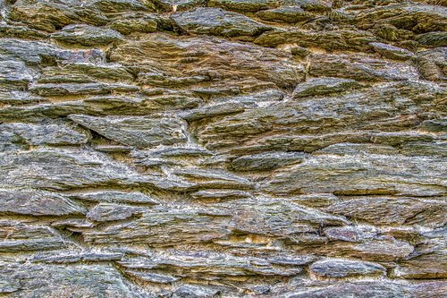 rock  wall  rock of layer of