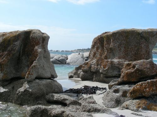 rock beach sea