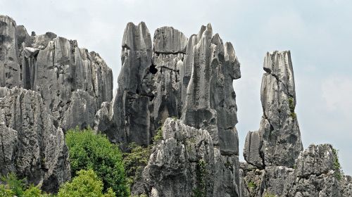 rock rock needles rock formations
