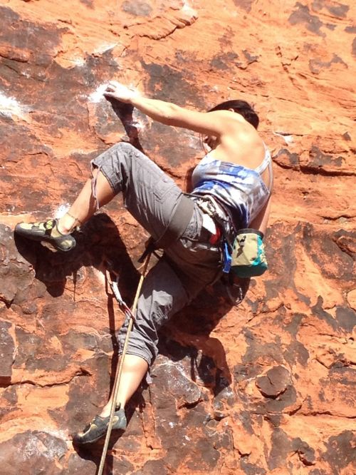 rock climb sport