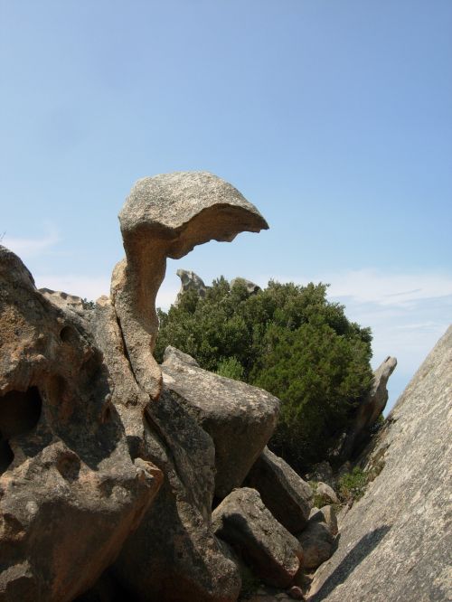 rock karst sardinia