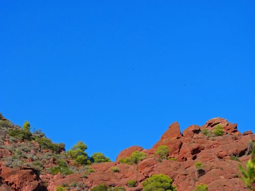 rock red sandstone mountain