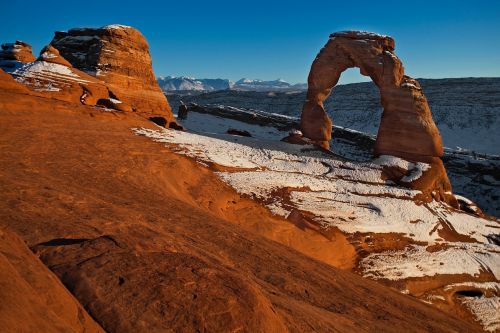 rock arch landscape stone