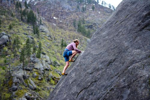 rock climbing nature rock