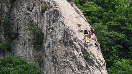 rock climbing  daedunsan  daedunsan cable car