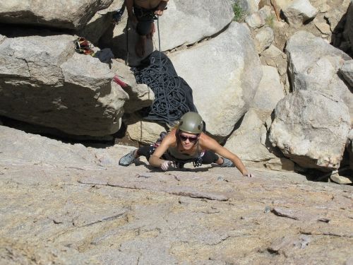 rock climbing female extreme
