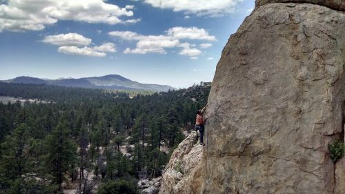 rock climbing mountain big bear