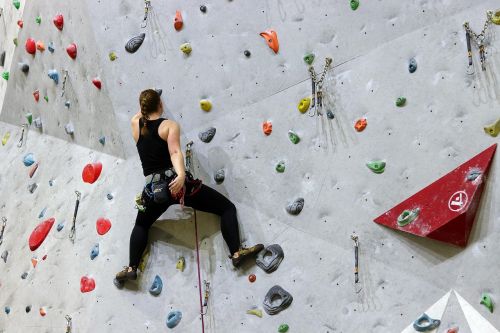 rock climbing wall sport