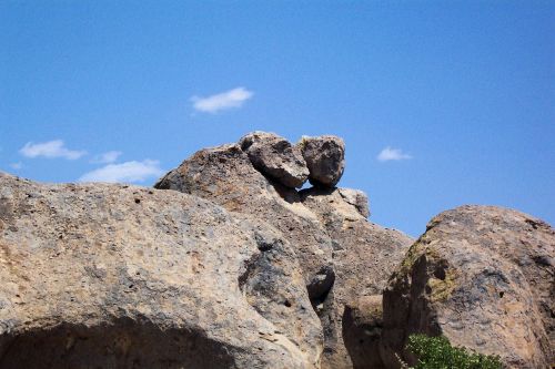 rock formation monkey rock mountain