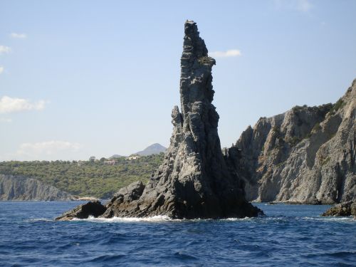 rock formation aegina isle greece