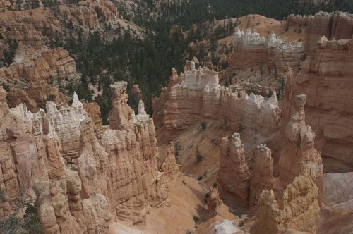 rock formations bryce canyon national park western landscape