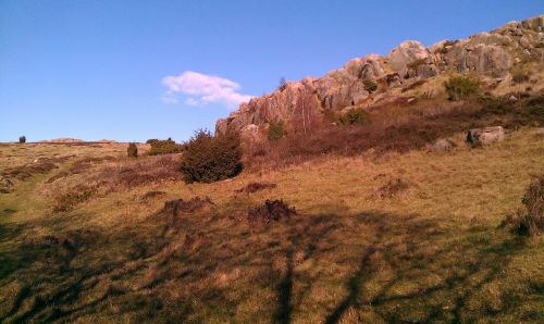 rock formations slots lyngen bornholm