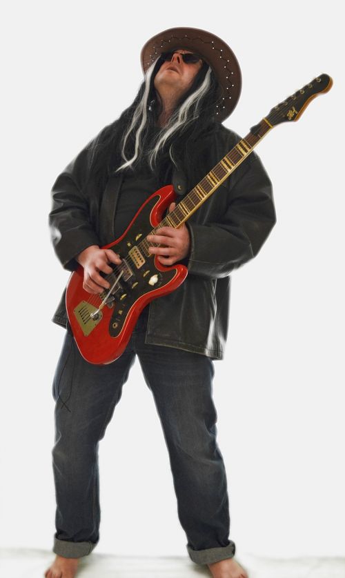 rock star bakery electric guitar