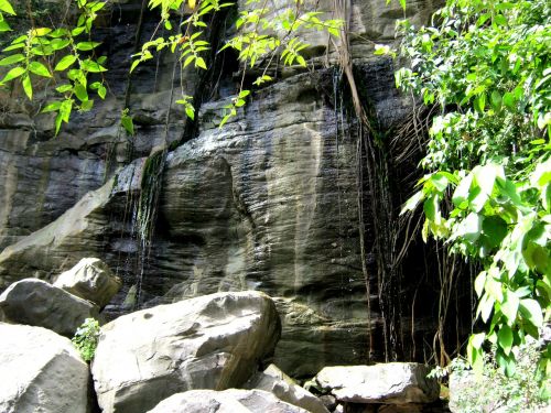 rock wall erosion nature