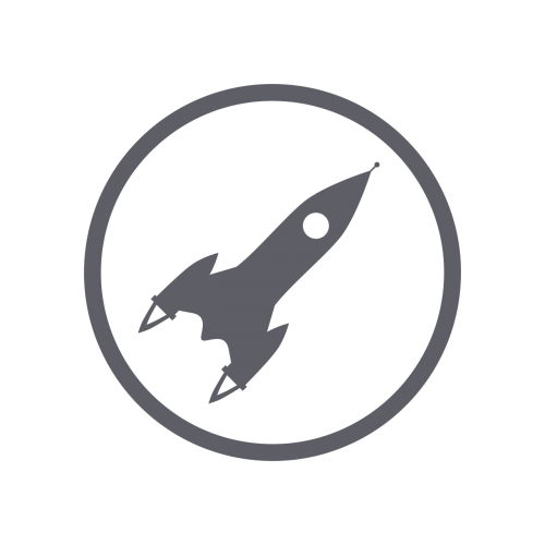 rocket icon symbol