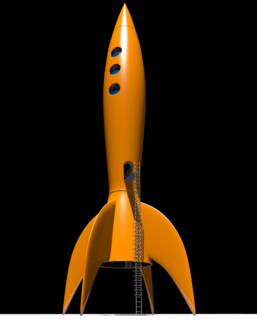 rocket spaceship space