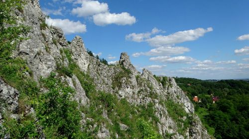 rocks limestones hiking