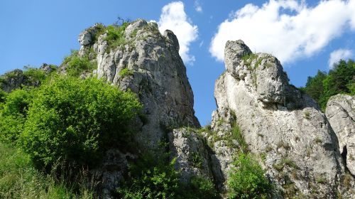 rocks limestone landscape