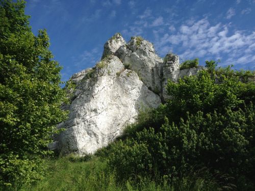 rocks limestones landscape