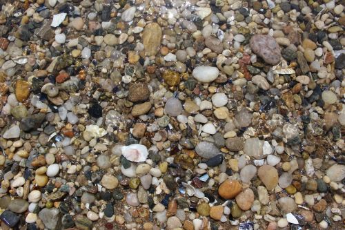 pebbles rocks water