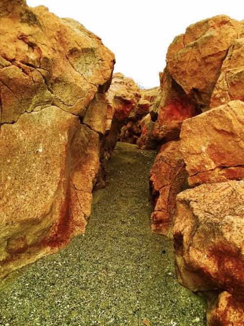 rocks desert stone landscape