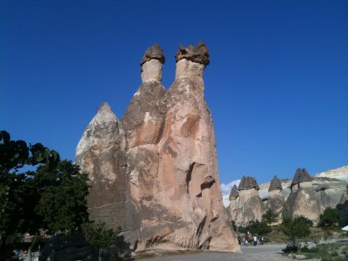 rocks cappadocia turkey