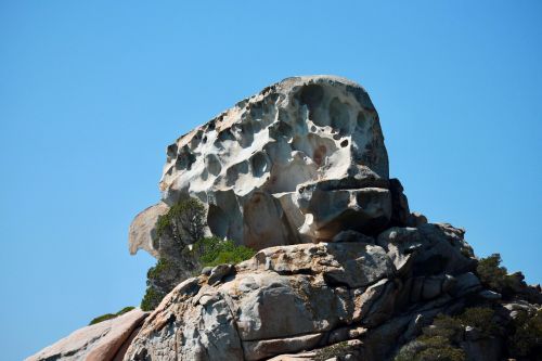 rocks sardinia the island of spargi