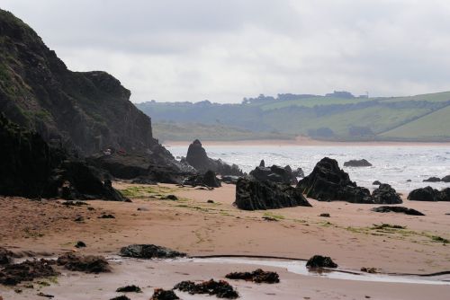 rocks landscape wilderness