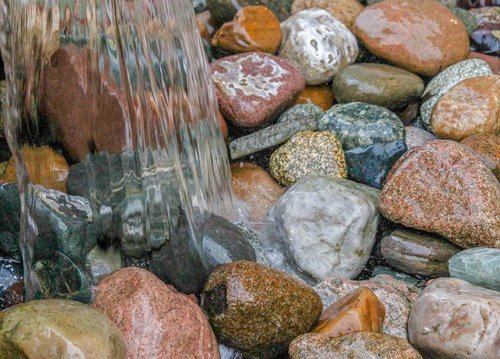 rocks  water  splash