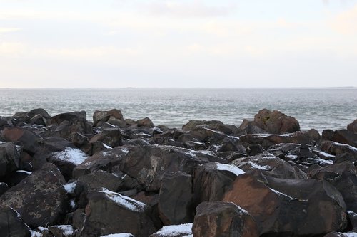 rocks  sea  stones