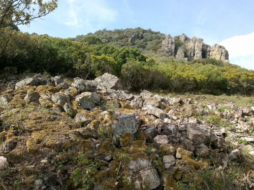 rocks spain landscape