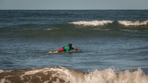 rocks surf sea