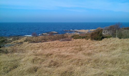 rocks sea bornholm