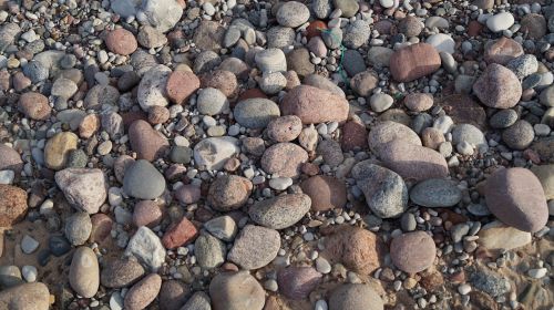 rocks sea texture