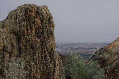 rocks view cliff