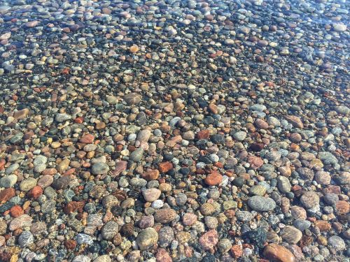 rocks water stone
