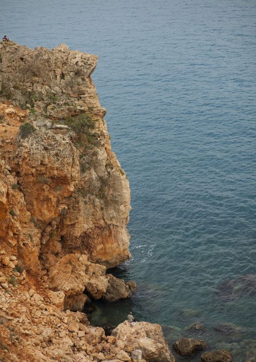 rocky marine cliff